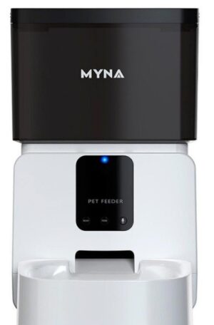 Αυτόματος διανομέας τροφίμων Myna - 5 l, WiFi, λευκό/μαύρο