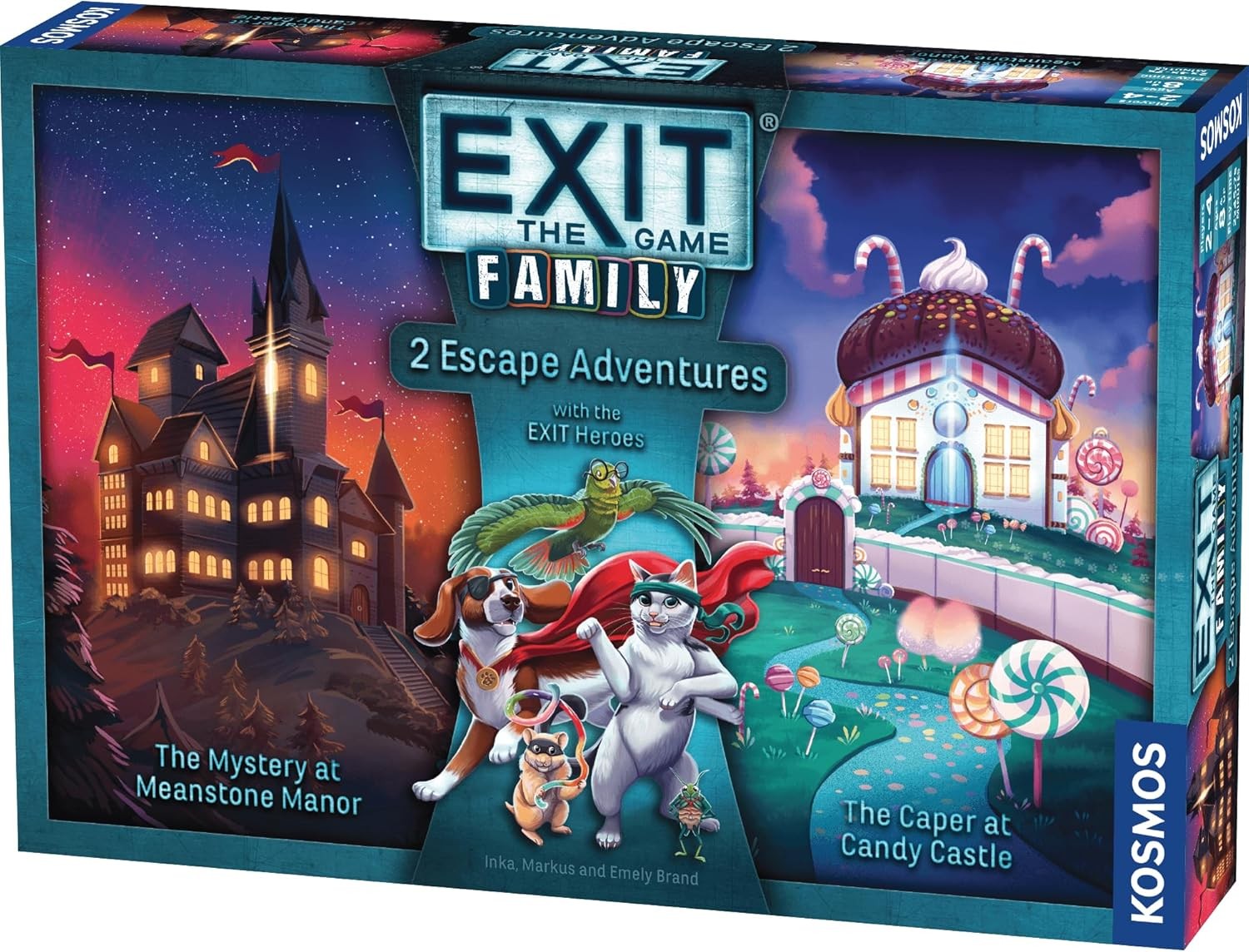 Επιτραπέζιο παιχνίδι Exit: The Game - Family - 2 Escape Adventures - Συνεργατικό