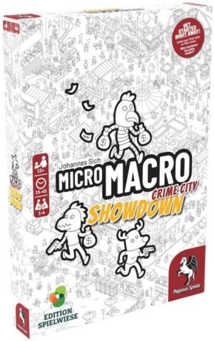 Επιτραπέζιο παιχνίδι MicroMacro: Crime City - Showdown - Οικογενειακό