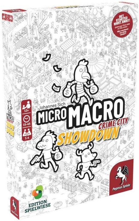 Επιτραπέζιο παιχνίδι MicroMacro: Crime City - Showdown - Οικογενειακό