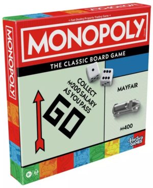 Επιτραπέζιο παιχνίδι Monopoly Classic (Refreshed) - Οικογενειακό