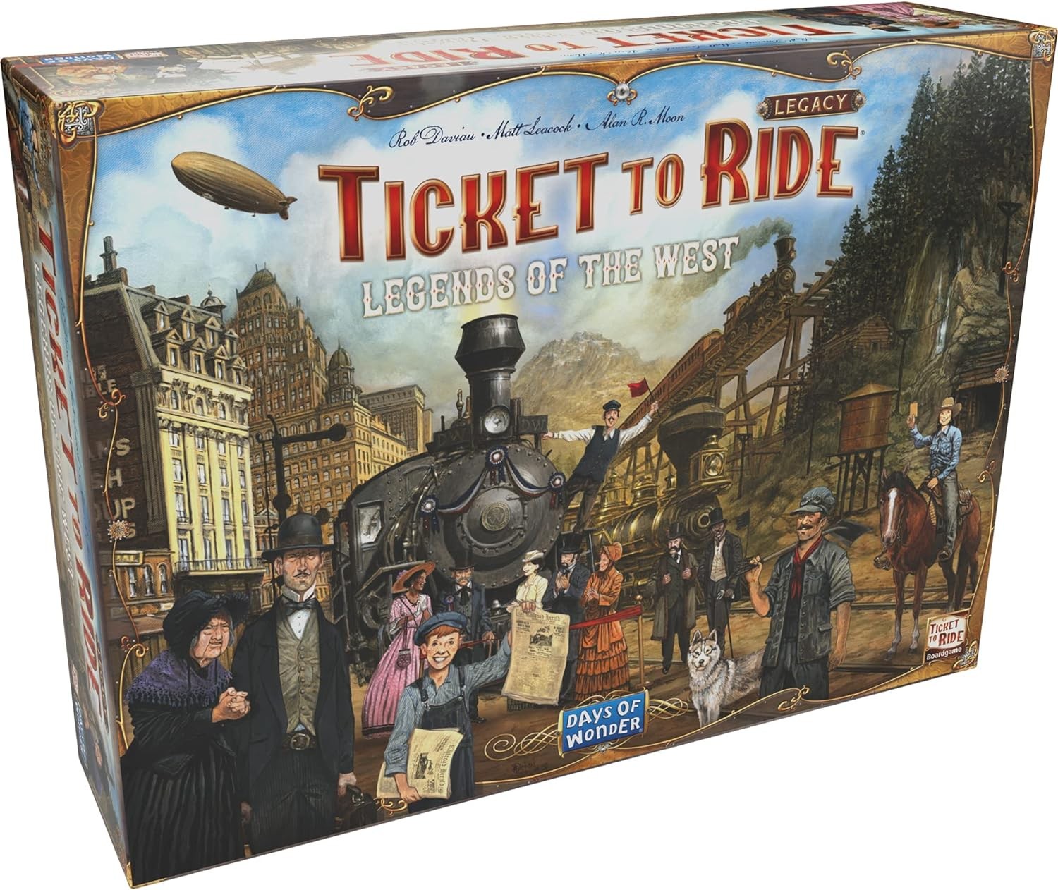 Επιτραπέζιο παιχνίδι Ticket to Ride Legacy: Legends of the West - Οικογενειακό