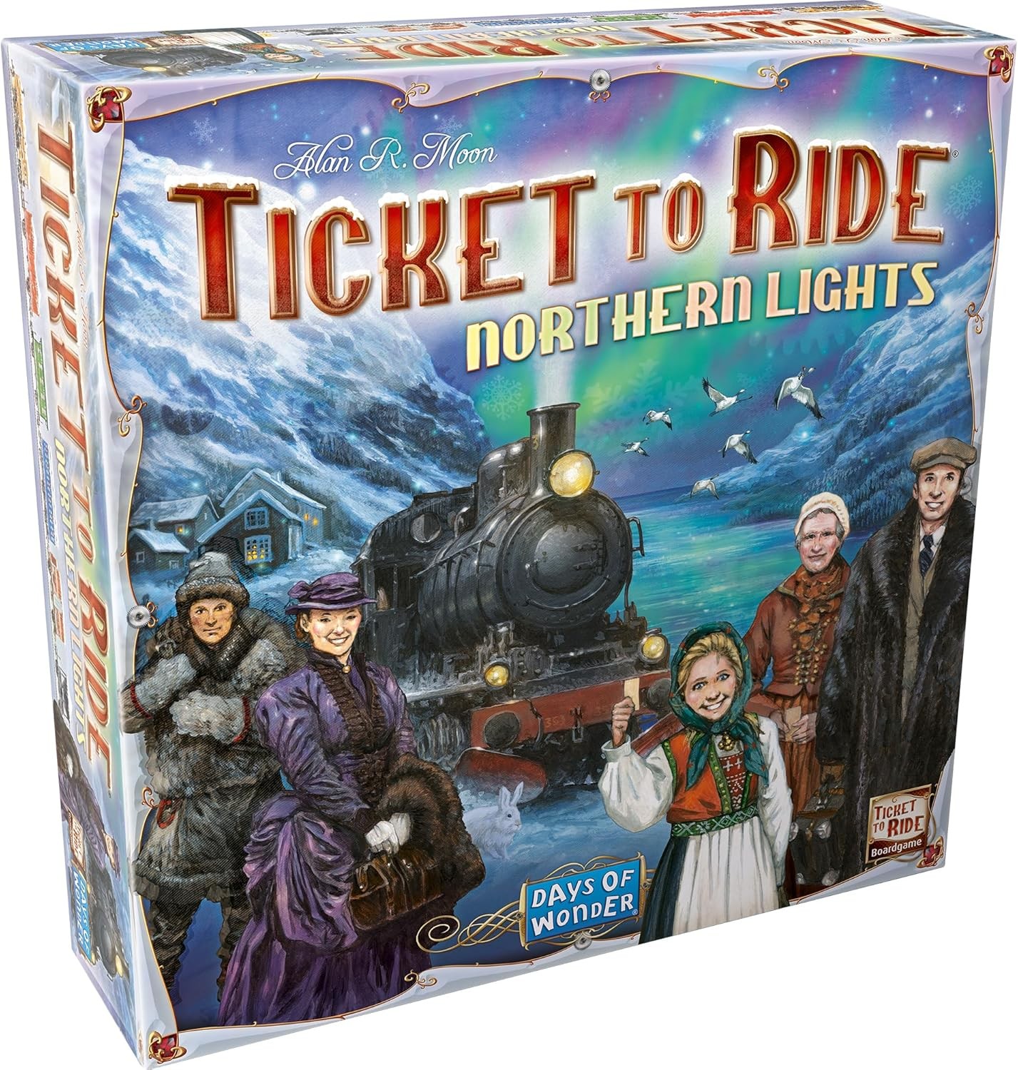 Επιτραπέζιο παιχνίδι Ticket to Ride: Northern Lights - οικογενειακό