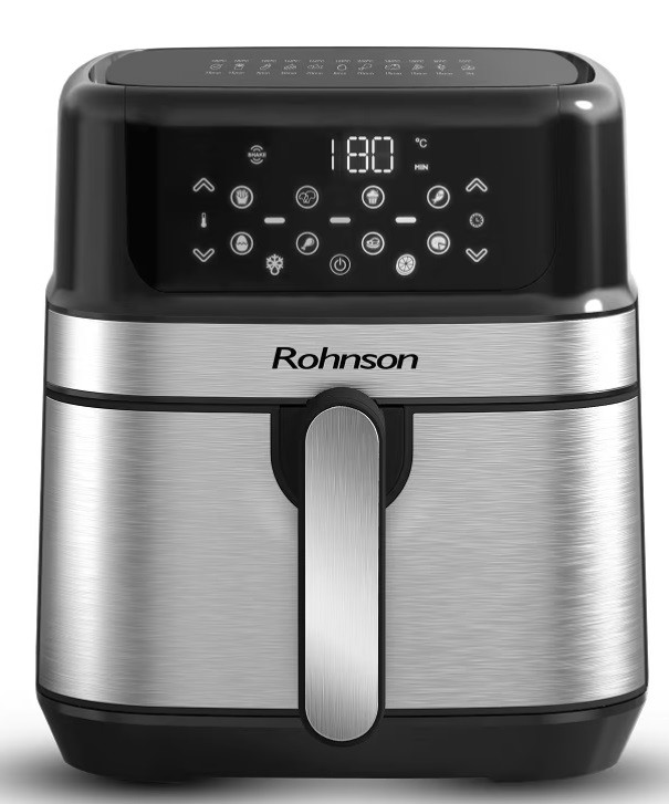 Φριτέζα ζεστού αέρα Rohnson - Air Fryer R-2839, 1500W,μαύρο/γκρι
