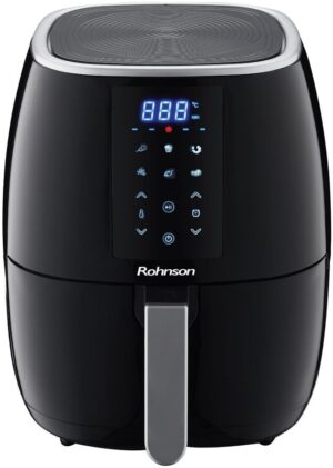 Φριτέζα ζεστού αέρα Rohnson - R-2837, 1500W, 5 l, μαύρο