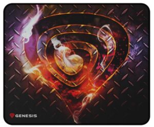 Gaming Pad για ποντίκι Genesis - Carbon 500 M Steel G2, M, μαλακό, μαύρο
