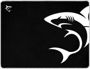 Gaming pad για ποντίκι White Shark - SHARK, M, μαλακό, μαύρο