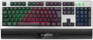 Gaming πληκτρολόγιο Tracer - Gamezone Ores, RGB, γκρι