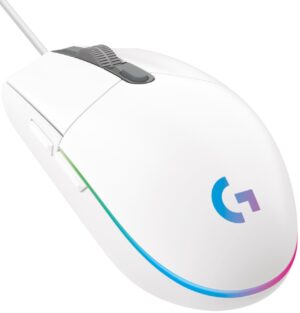 Gaming ποντίκι Logitech - G102 Lightsync, οπτικό RGB άσπρο