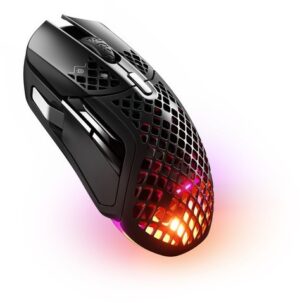 Gaming ποντίκι SteelSeries - Aerox 5 Wireless, οπτικό, ασύρματο, μαύρο