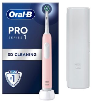 Ηλεκτρική οδοντόβουρτσα Oral-B – Pro Series 1, 1 κεφαλή βουρτσίσματος, ροζ