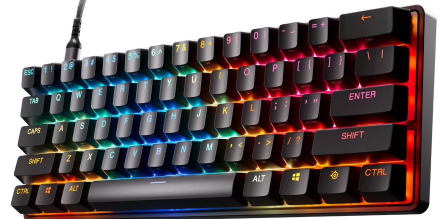 Μηχανικό πληκτρολόγιο SteelSeries - Apex Pro Mini Gen 3, OmniPoint, RGB, μαύρο