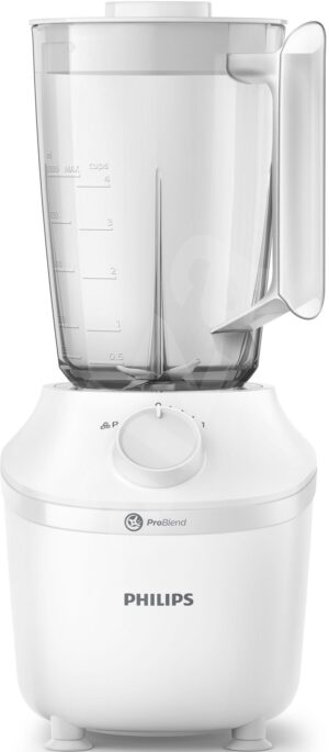 Μπλέντερ Philips - HR2041/00, 1.9l, 2 ταχύτητες, 450W,λευκό