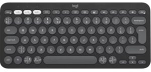 Πληκτρολόγιο Logitech - Pebble Keys 2 K380s, ασύρματο, ISO Layout, Graphite