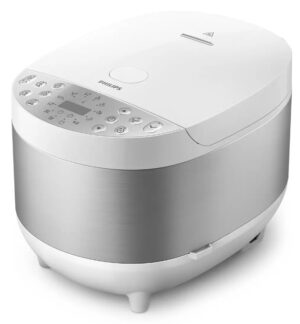 Πολυμάγειρας Philips - All in One, HD4713/40, 1300W, 60 προγράμματα, λευκό