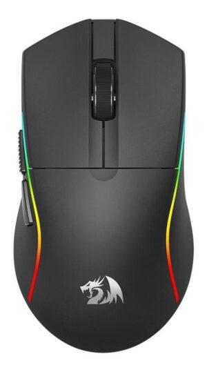Ποντίκι gaming Redragon - M816-STD, οπτικό, ασύρματο, μαύρο