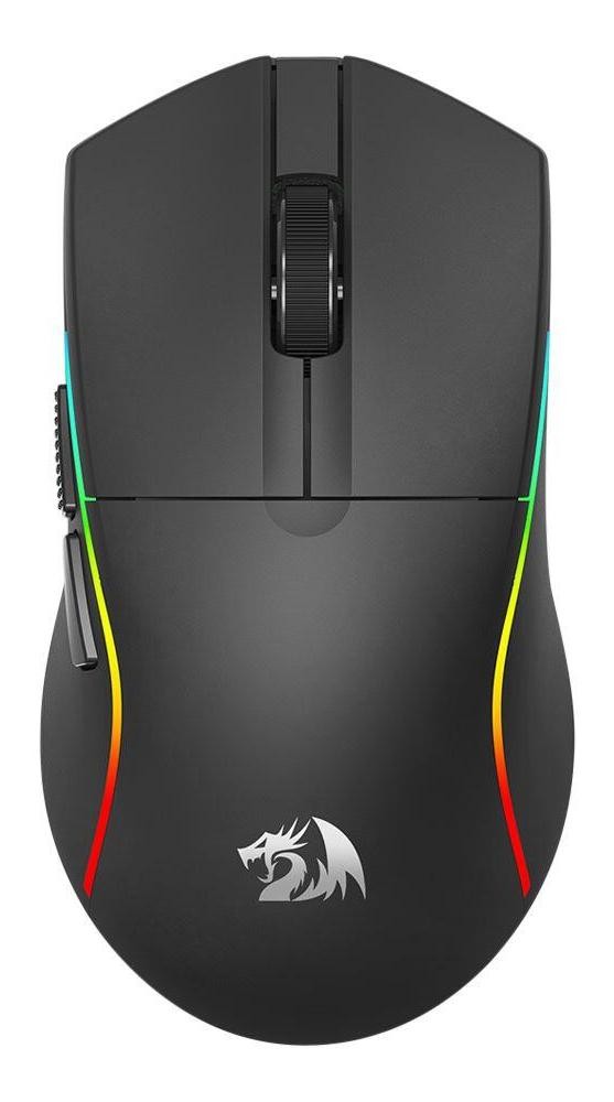 Ποντίκι gaming Redragon - M816-STD, οπτικό, ασύρματο, μαύρο