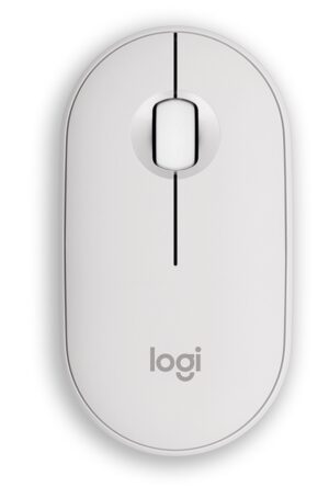 Ποντίκι Logitech - Pebble Mouse 2 M350s, οπτικό, ασύρματο, Λευκό