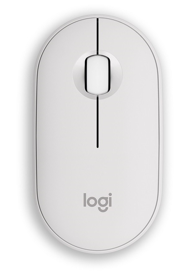 Ποντίκι Logitech - Pebble Mouse 2 M350s, οπτικό, ασύρματο, Λευκό