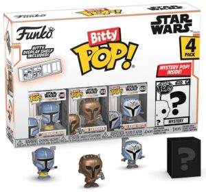 Σετ μίνι φιγούρες Funko Bitty POP! Television: The Mandalorian - 4-Pack (Series 1)