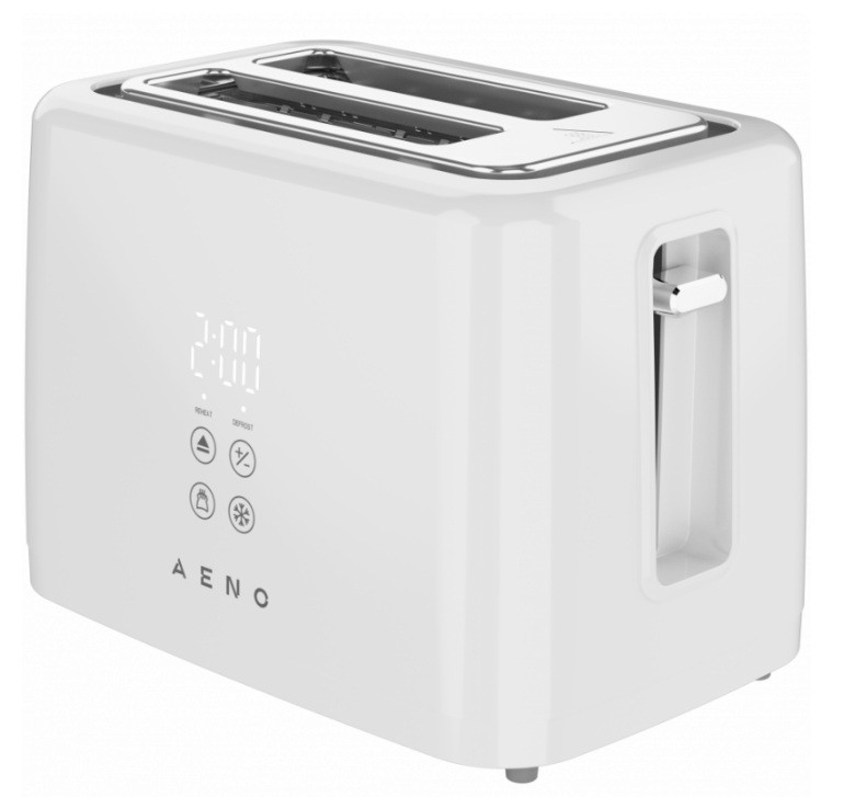 Τοστιέρα Aeno - ATS0002W, 930W, με 7 επίπεδα θερμοκρασίας, λευκό