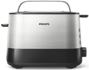 Τοστιέρα Philips - Viva Collection HD2637/90, 1000W,με 7 επίπεδα θερμοκρασίας,μαύρη