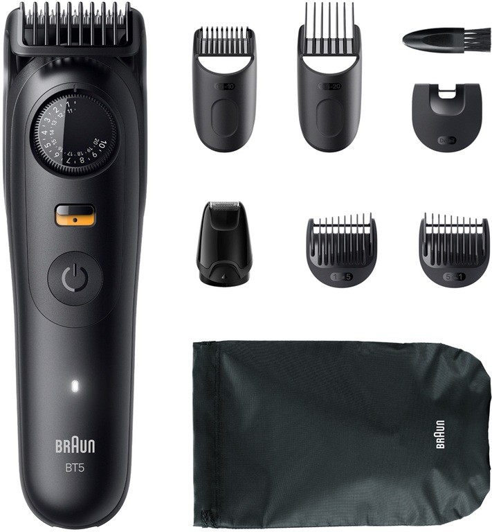 Τρίμερ για γένια Braun - BT5560, Black/Mat