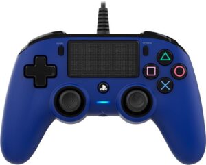 Χειριστήριο Nacon - Wired Compact, μπλε (PS4/PC)