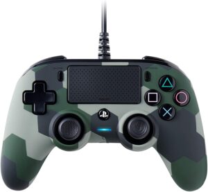 Χειριστήριο Nacon - Wired Compact, πράσινο Καμουφλάζ (PS4/PC)
