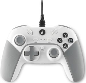 Χειριστήριο Spartan Gear - Pelekys, λευκό (PC, PS3)