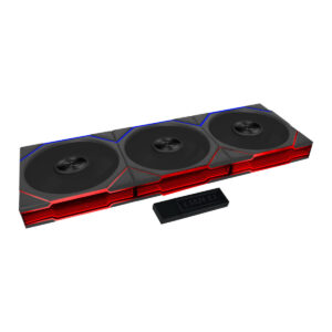 LIAN LI UNI FAN TL FLEX Black Wireless 120 (3pcs & controller) Case Fan