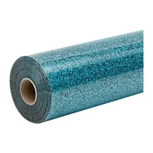 Heat transfer vinyl HTVRONT Glitter 30.5cm x 90cm (light blue)