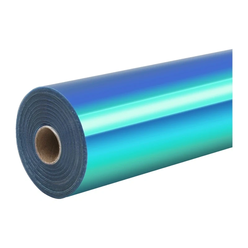Self-adhesive film HTVRONT Holographic 30.5cm x 90cm (aqua blue)