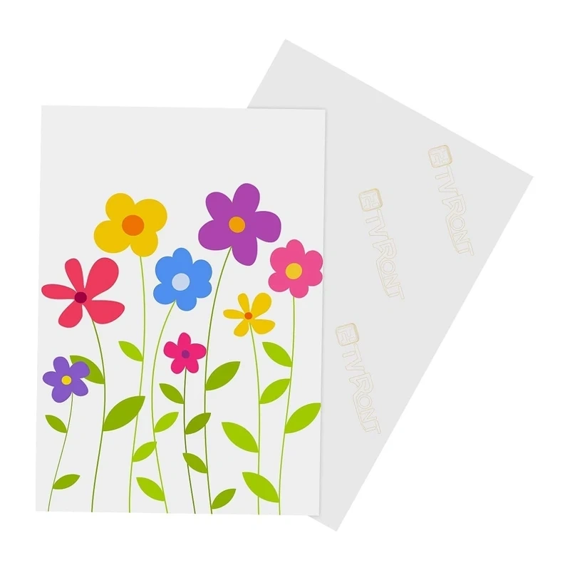 Heat transfer paper HTVRONT for light fabrics A4 8 pcs.