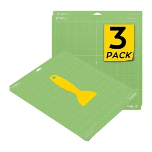 Cutting mat HTVRONT 34.8cm x 37cm 3 pcs (green)