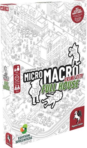 Επιτραπέζιο παιχνίδι MicroMacro: Crime City 2 - Full House - οικογενειακό