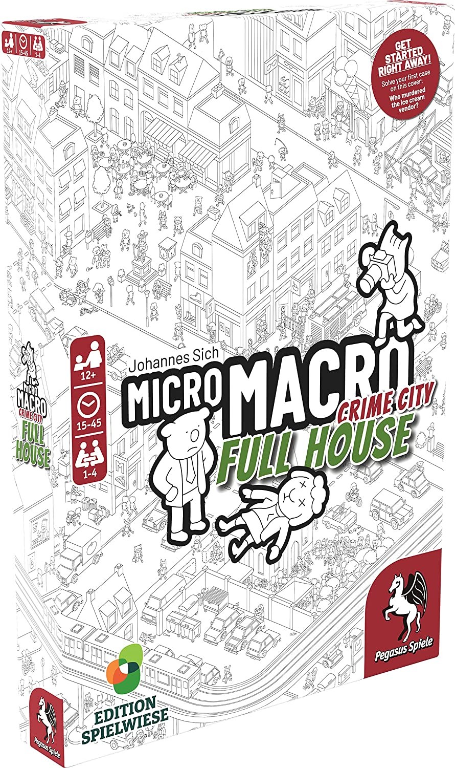 Επιτραπέζιο παιχνίδι MicroMacro: Crime City 2 - Full House - οικογενειακό