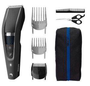 Κουρευτική μηχανή Philips - Series 5000, HC5632/15, 0.5-28 mm, μαύρη
