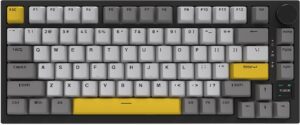 Μηχανικό πληκτρολόγιο AJAZZ– AK820 Pro, ασύρματο, Gift Switch, RGB, γκρι