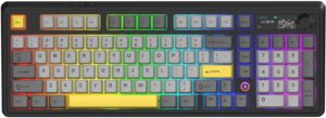 Μηχανικό πληκτρολόγιο AJAZZ – AK980 V2, ασύρματο, Gift Switch V, RGB, Black