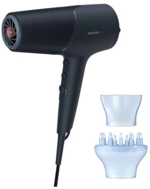 Πιστολάκι μαλλιών Philips - BHD512/00, 2300W, 3 ταχύτητες, σκούρο μπλε