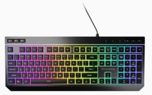 Πληκτρολόγιο gaming Genesis - Rhod 530, RGB, μαύρο