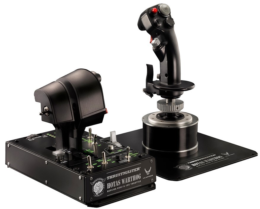 Σετ χειριστήριο και throttle Thrustmaster - Hotas Warthog, PC
