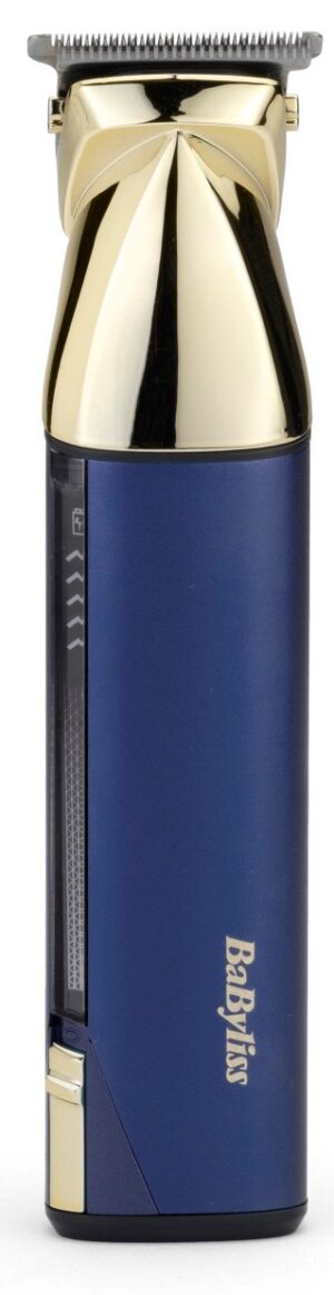 Τρίμερ προσώπου και σώματος BaByliss - Super-X Metal MT992E, μπλε/χρυσό