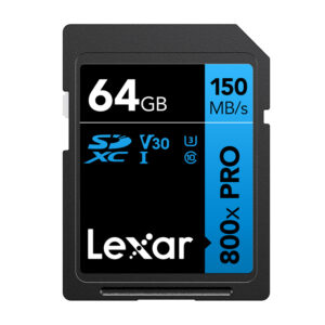 Memory card Lexar Professional 800x Pro SDXC 64GB