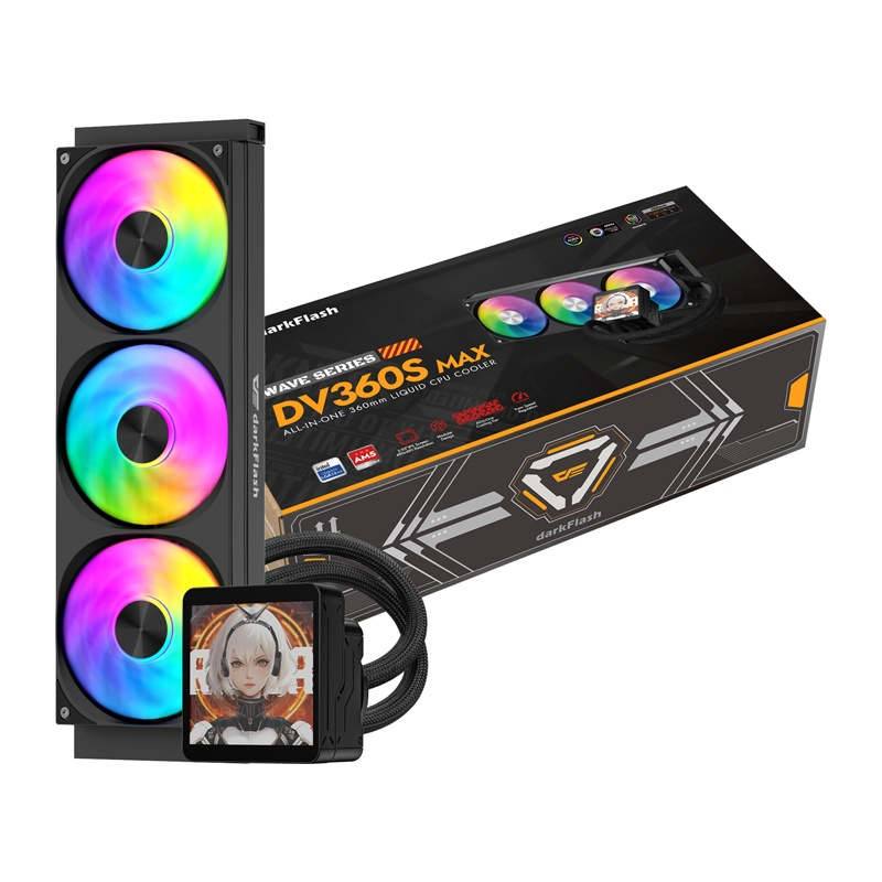 CPU Cooler DarkFlash DV360S MAX (black)