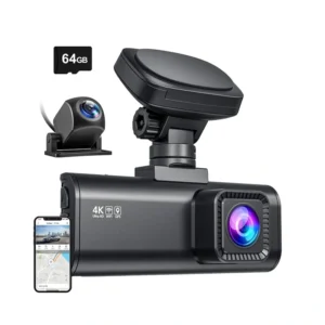 Dashcam REDTIGER F7N WiFi 4K + 1080p