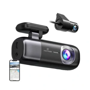 Dashcam REDTIGER F9 WiFi 4K + 1080p