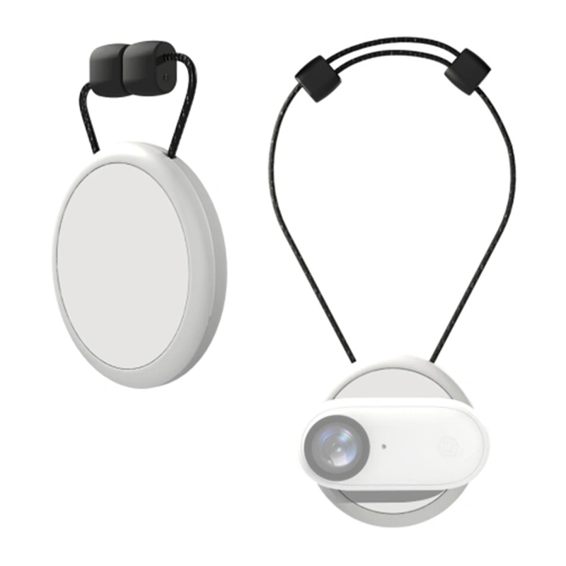 Magnetic holder Puluz Insta360 GO 3/GO 3S (white)