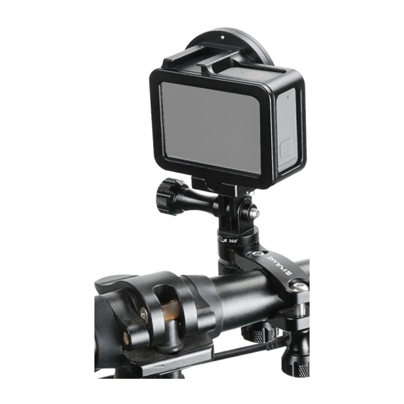 Mount Puluz 360 Degree Aluminum Handlebar Adapter for Action Cameras (black)